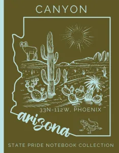 Arizona State Pride Notebook cover