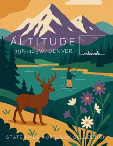 Colorado State Pride Notebook cover