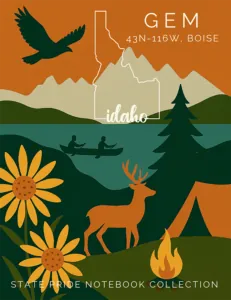 Idaho State Pride Notebook cover