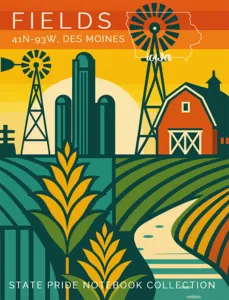 Iowa State Pride Notebook cover