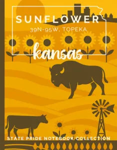 Kansas State Pride Notebook cover