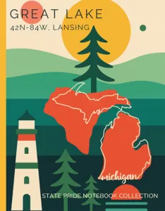 Michigan State Pride Notebook cover