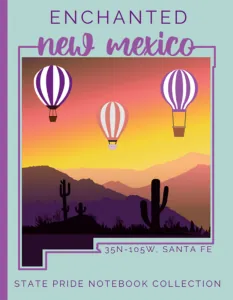 New Mexico State Pride Notebook cover