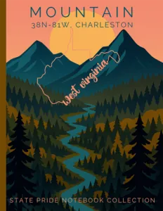 West Virginia State Pride Notebook cover
